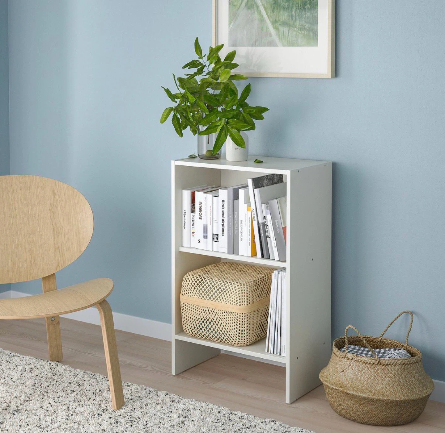 White Shelf Unit - photo 2