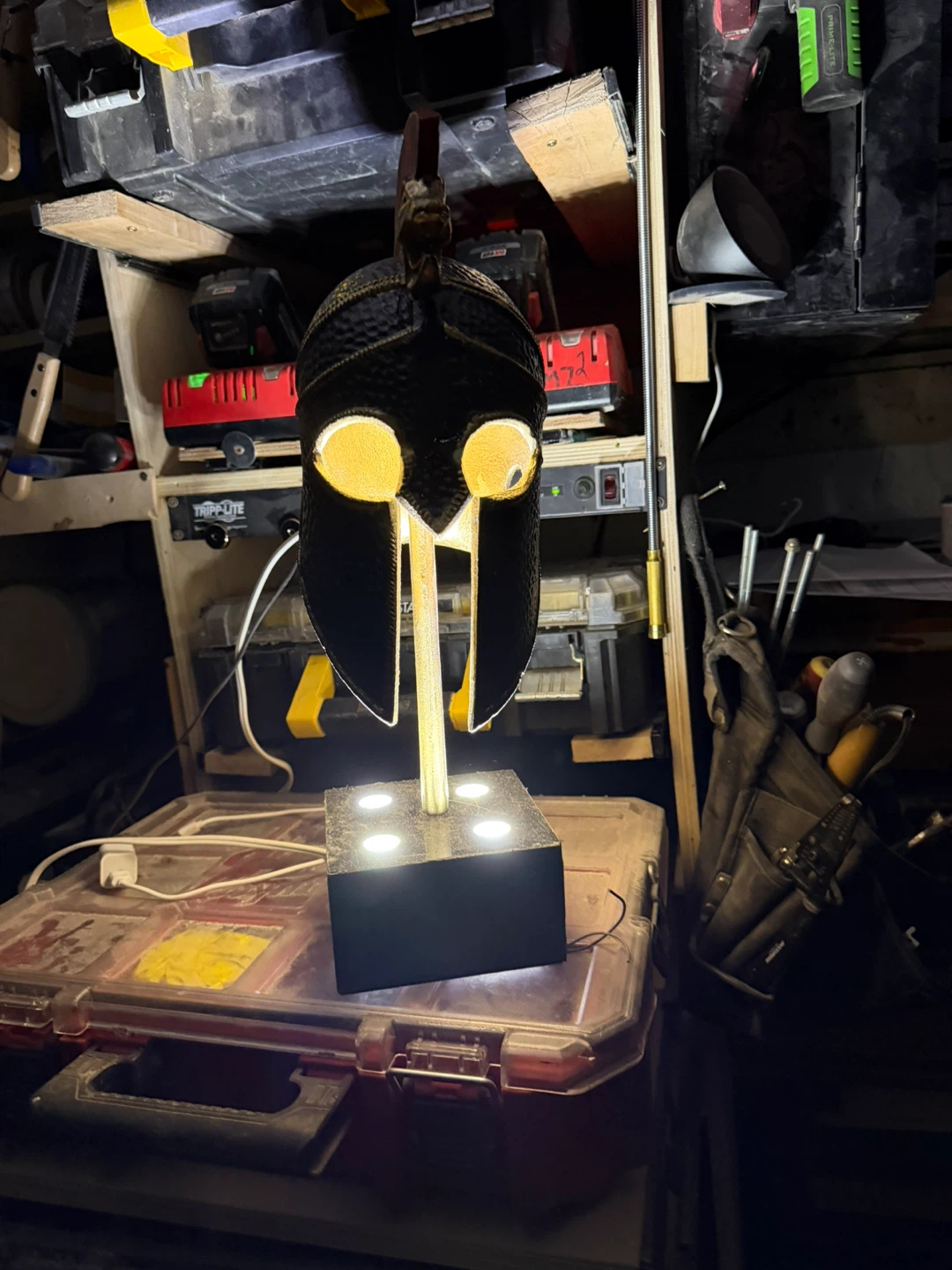 Spartan Helmet Lamp with LED Base - photo 4
