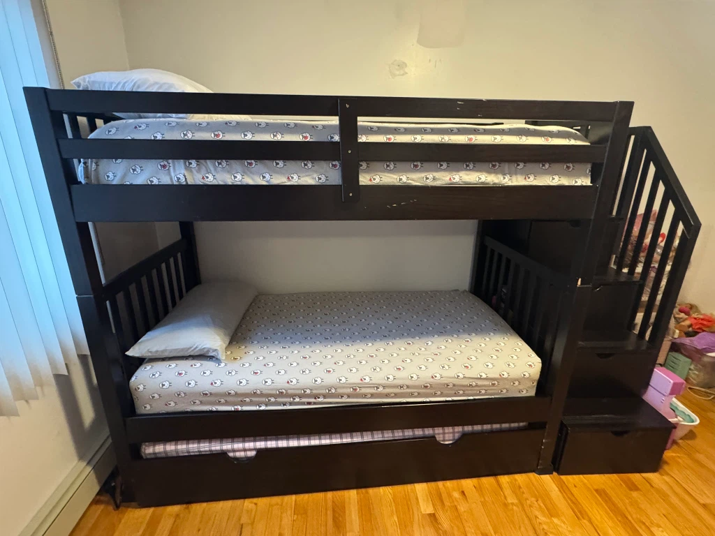 Taylor & Olive Trillium Twin over Twin Stairway Bunk Bed - photo 2