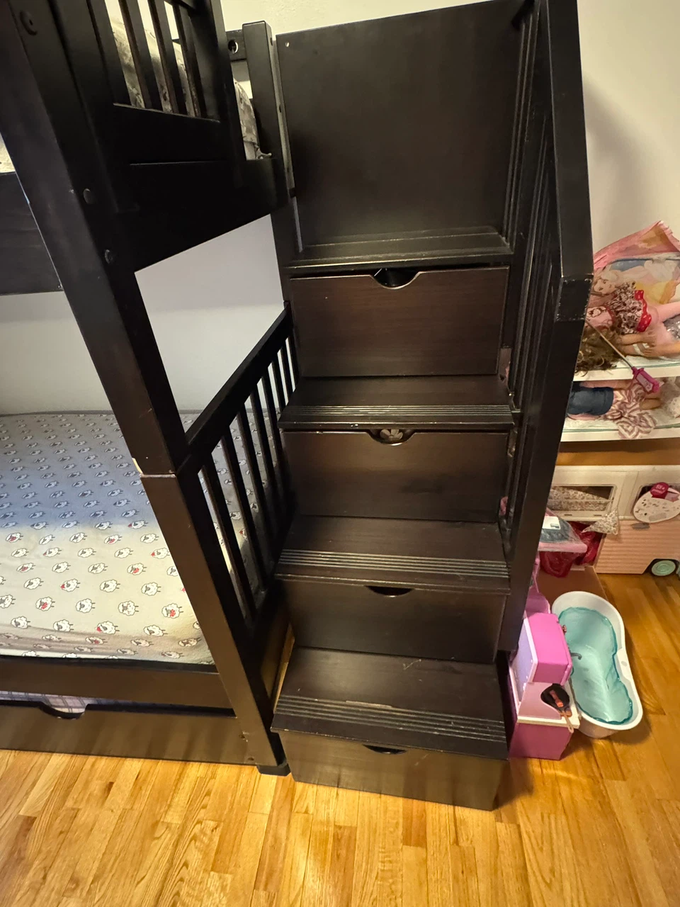 Taylor & Olive Trillium Twin over Twin Stairway Bunk Bed - photo 4