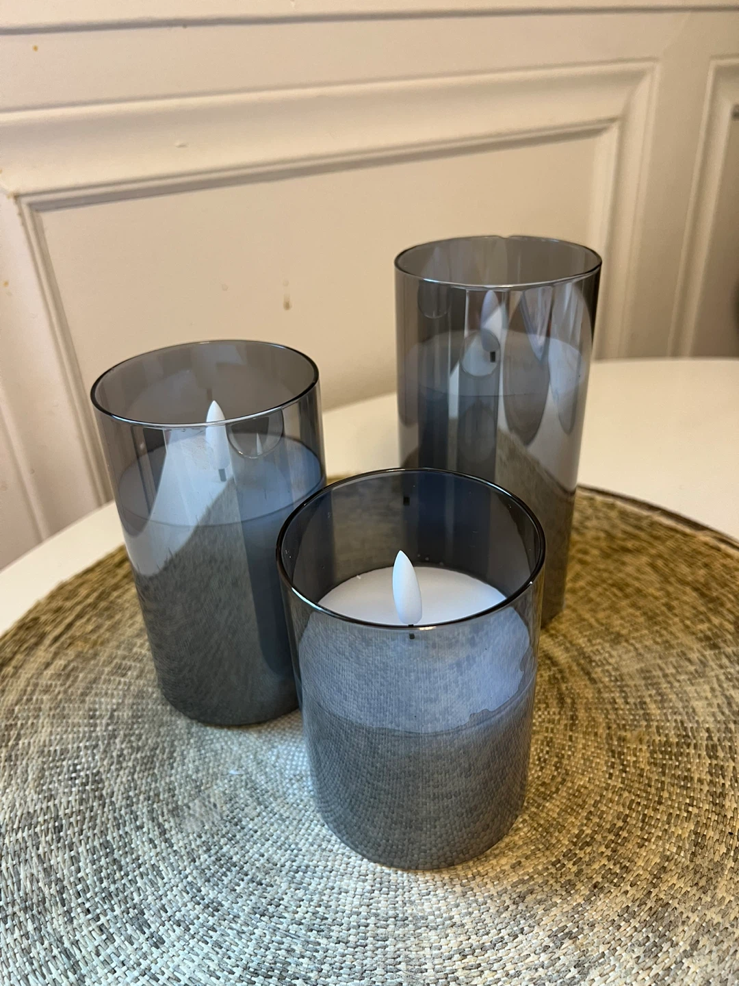 Set of 3 LED Flameless Candles