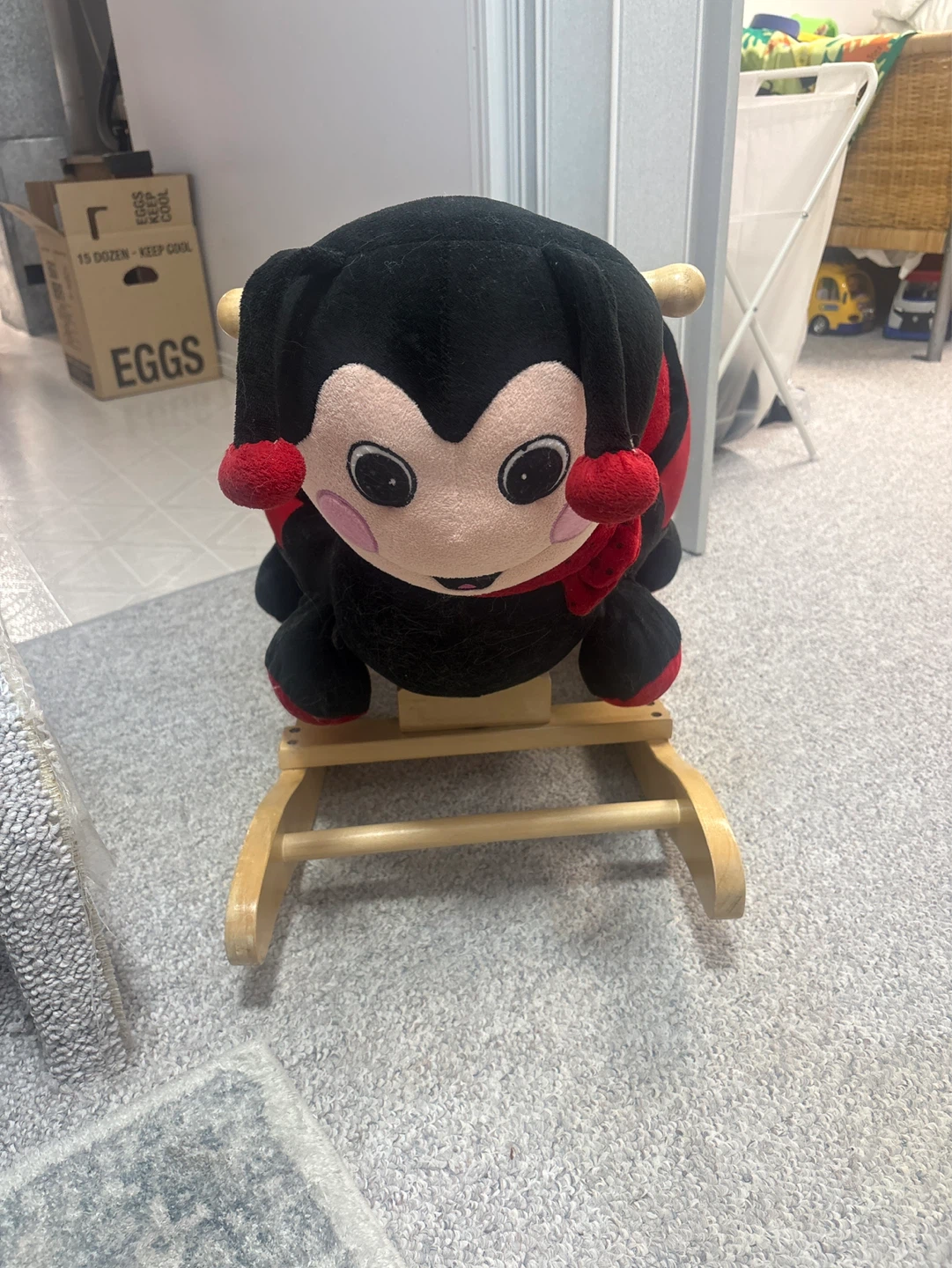 Ladybug Plush Rocking Toy - photo 2
