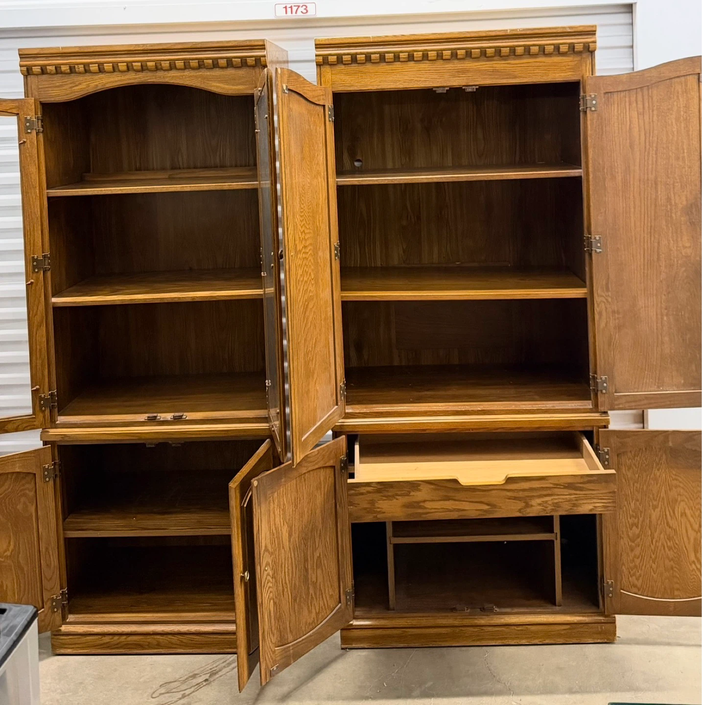 Wooden Bookcase Set - photo 3
