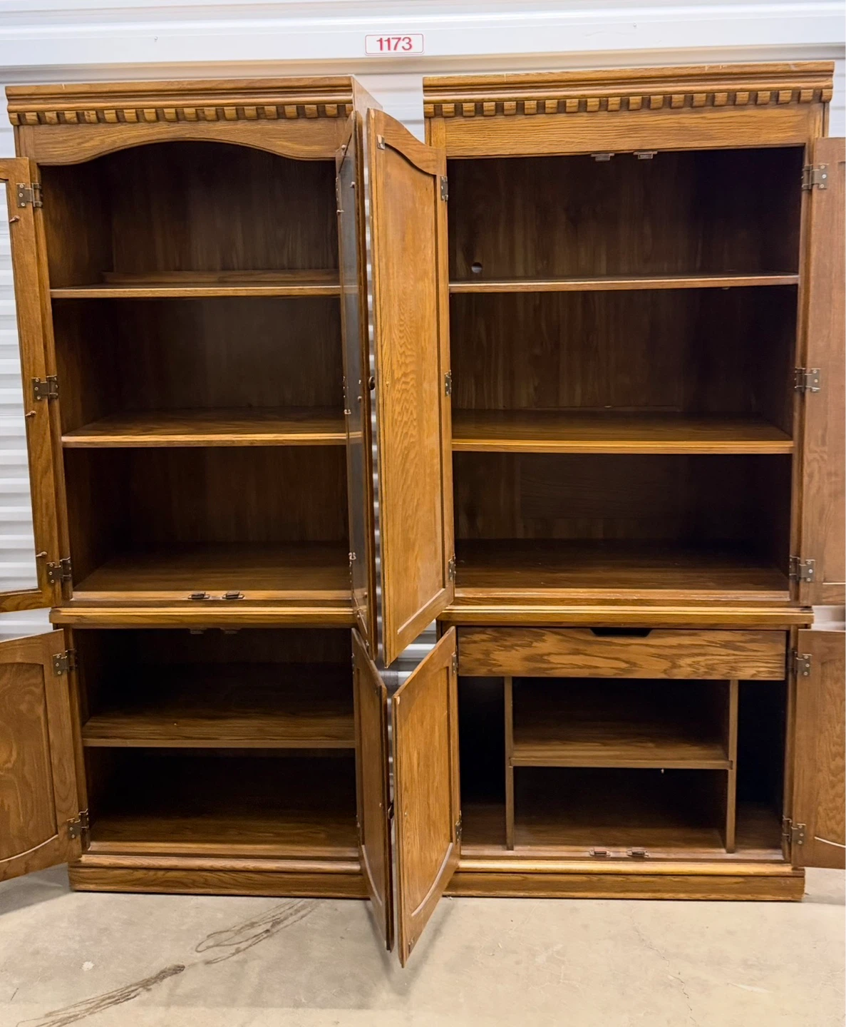 Wooden Bookcase Set - photo 5