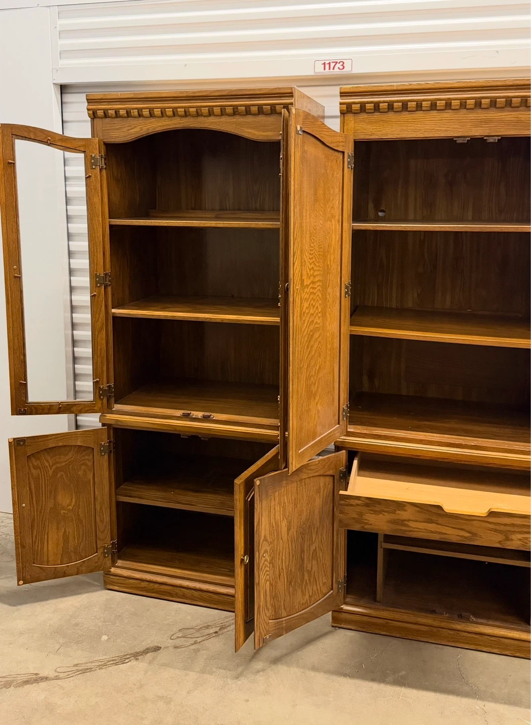 Wooden Bookcase Set - photo 4