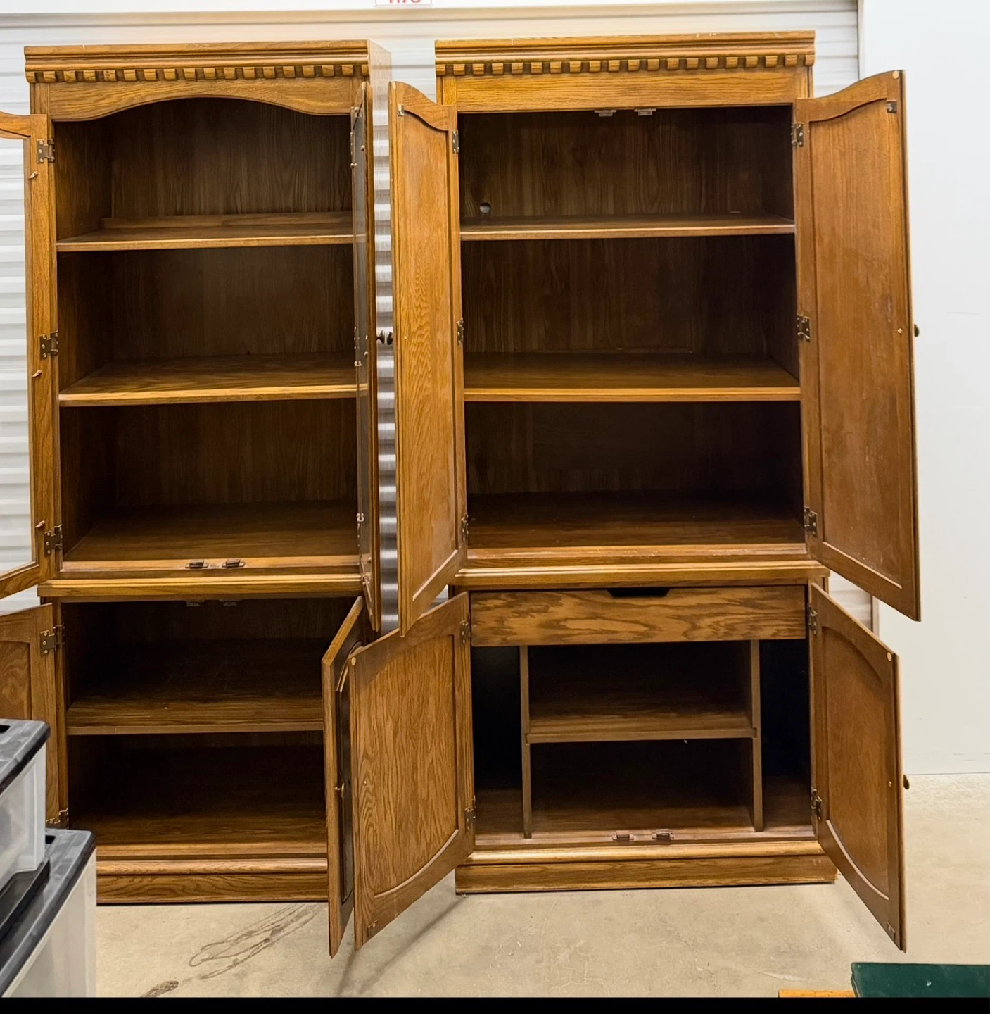 Wooden Bookcase Set - photo 2