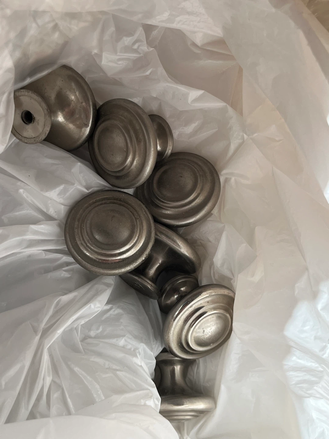 Set of 1 7 Brushed Nickel Cabinet Knobs