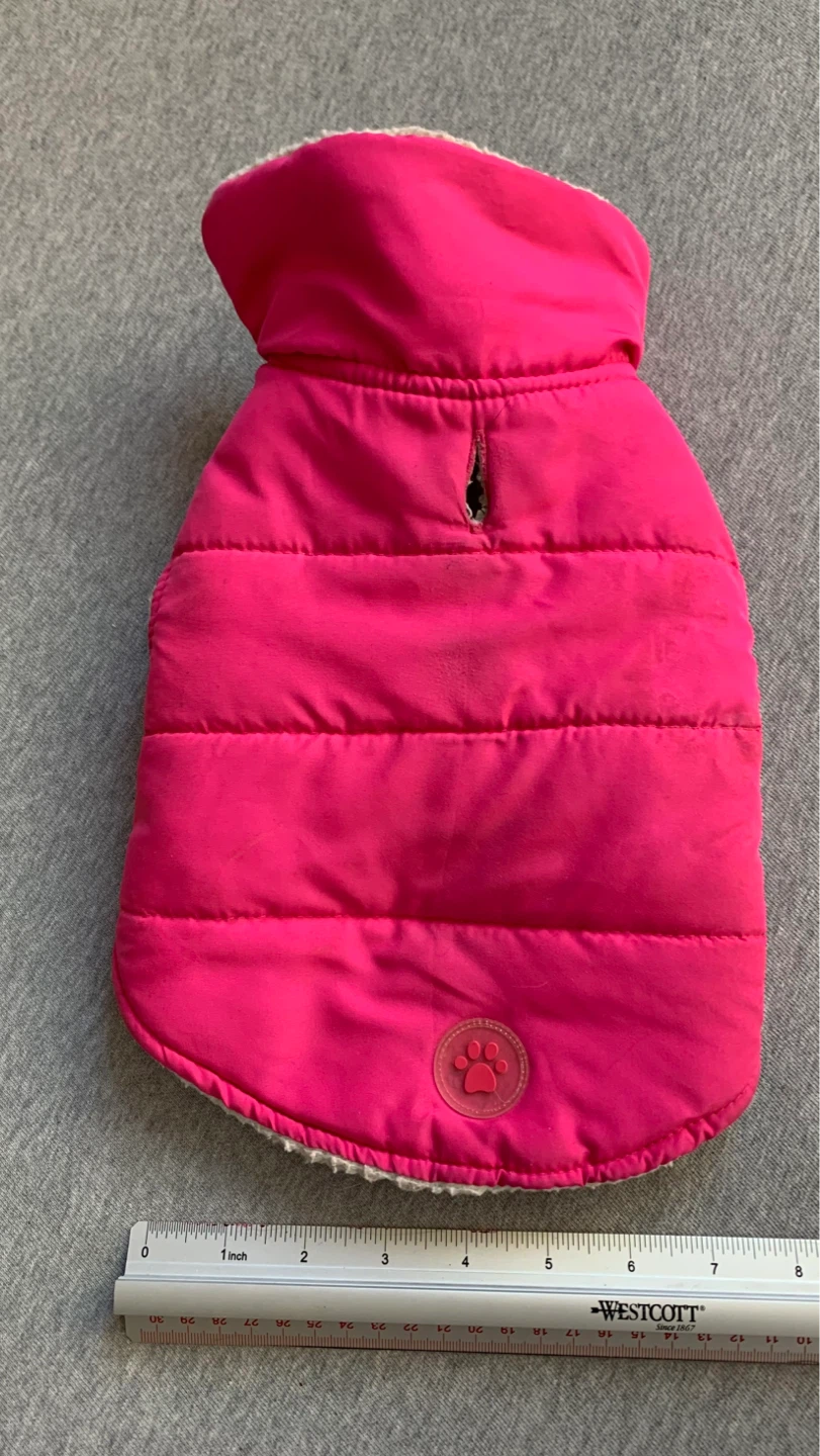 Pup Crew Dog Jacket - Size XS