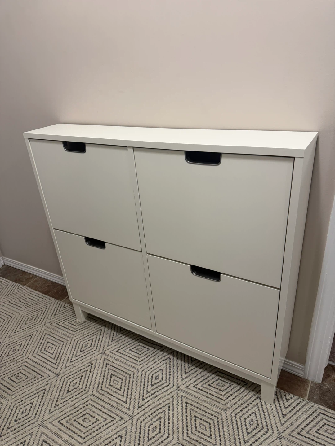 IKEA STÄLL Shoe Cabinet - White