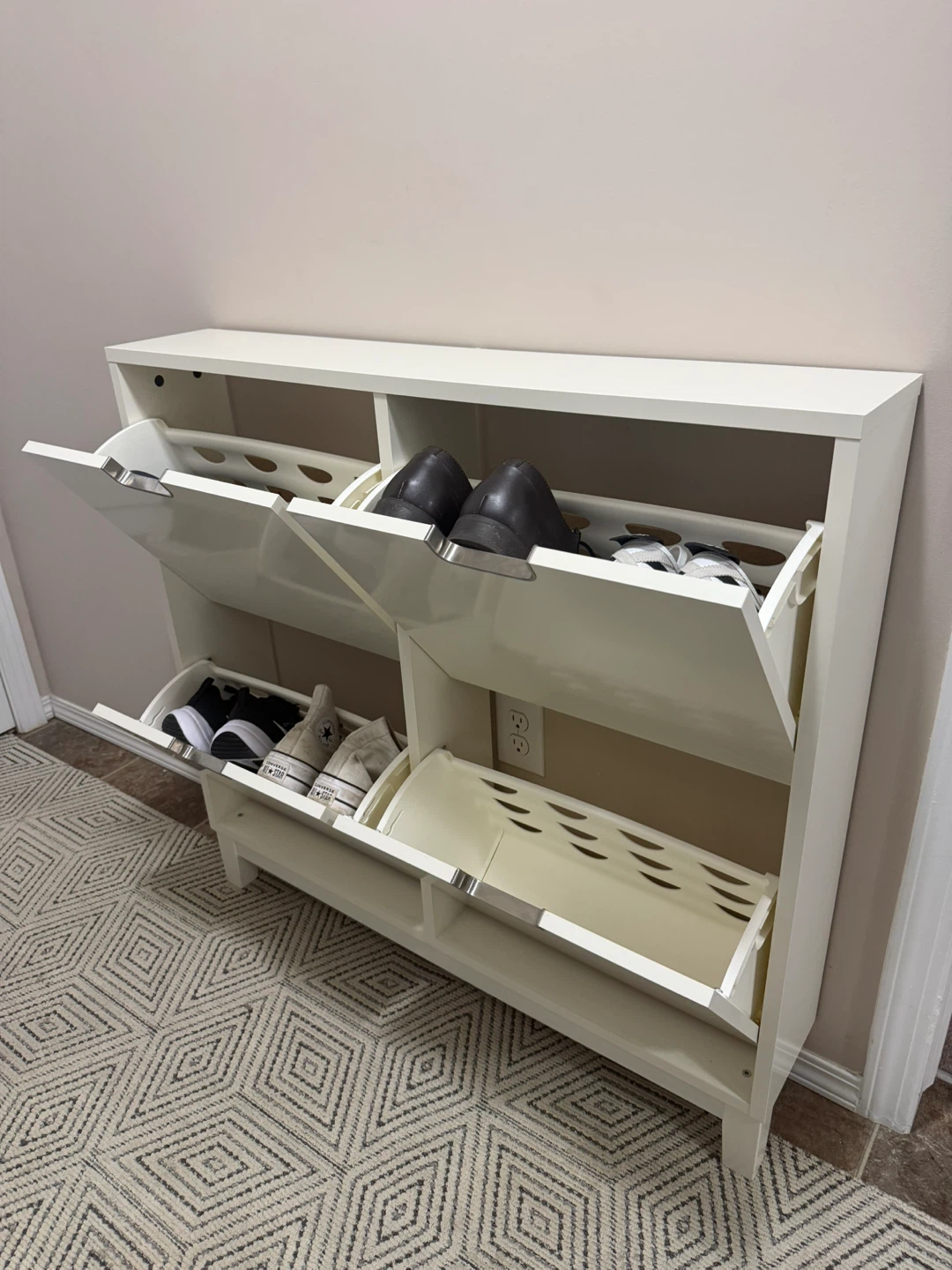 IKEA STÄLL Shoe Cabinet - White - photo 2