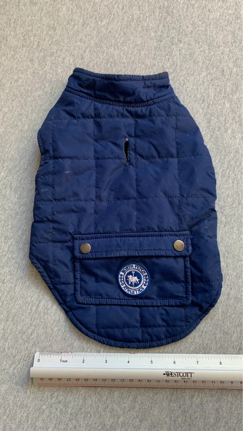 North Fetch Athletics Quilted Dog Jacket - Size Small