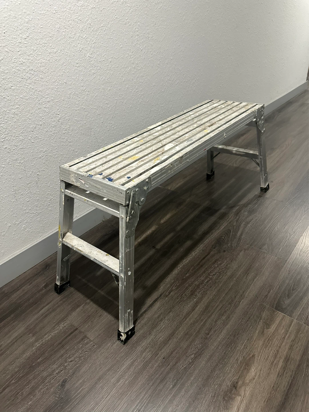 Foldable Aluminum Step Stool Platform