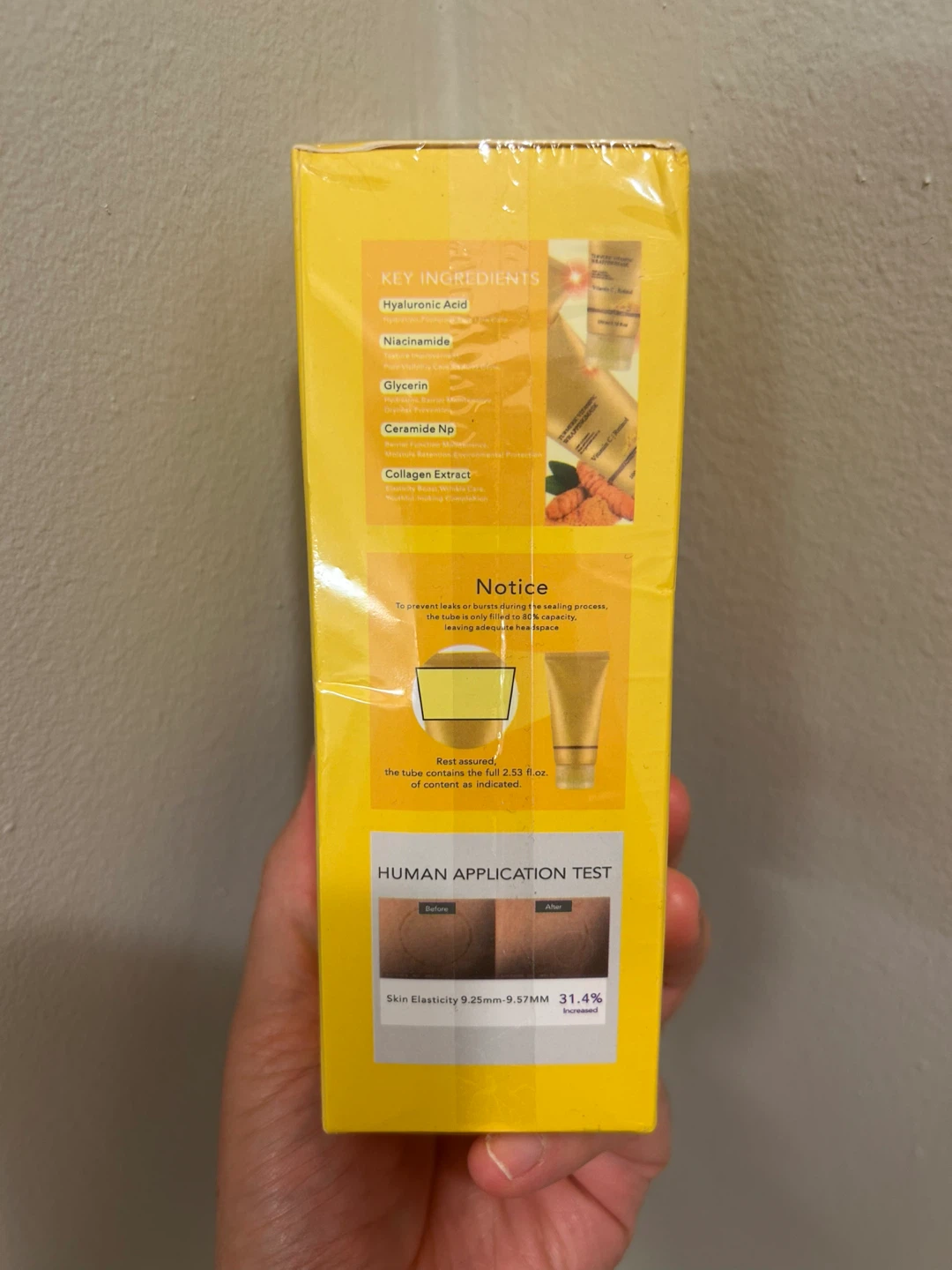 Cuemora Kojic Acid Turmeric Night Wrapping Mask (75ml) - photo 4