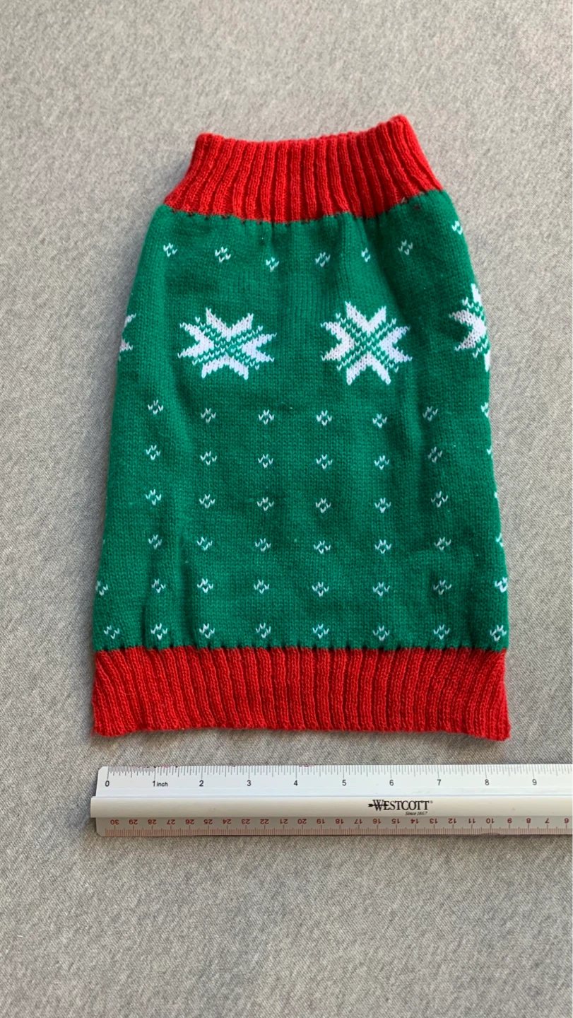 Small Christmas Dog Sweater