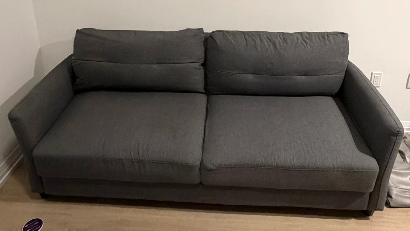 Zinus Grey Sofa - 3 seats - photo 2