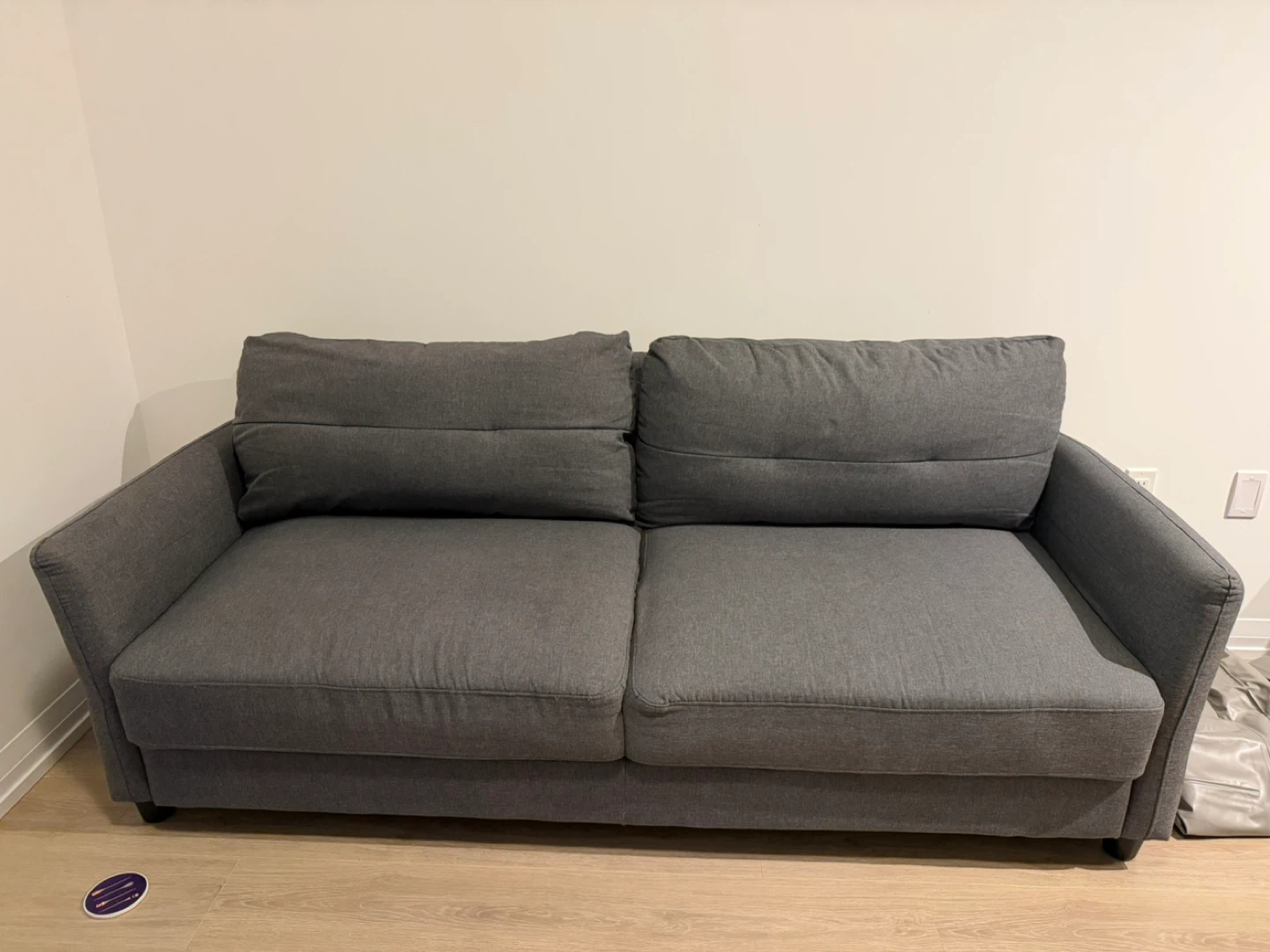 Zinus Grey Sofa - 3 seats - photo 3