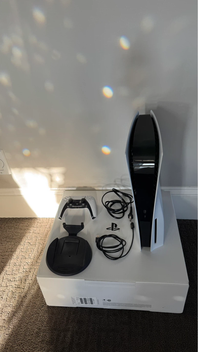 Sony PlayStation 5 Console with Controller and Accessories