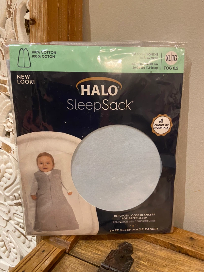 New Halo SleepSack Cotton XL Blue