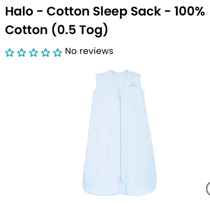 New Halo SleepSack Cotton XL Blue - photo 2