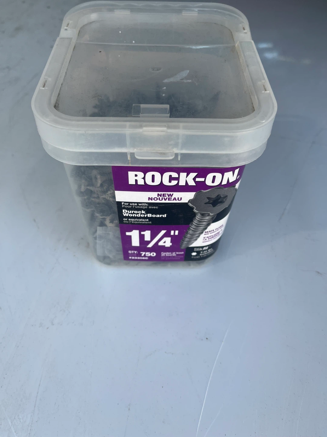 Rock-On 1 1/4" Drywall Screws - 750 QTY