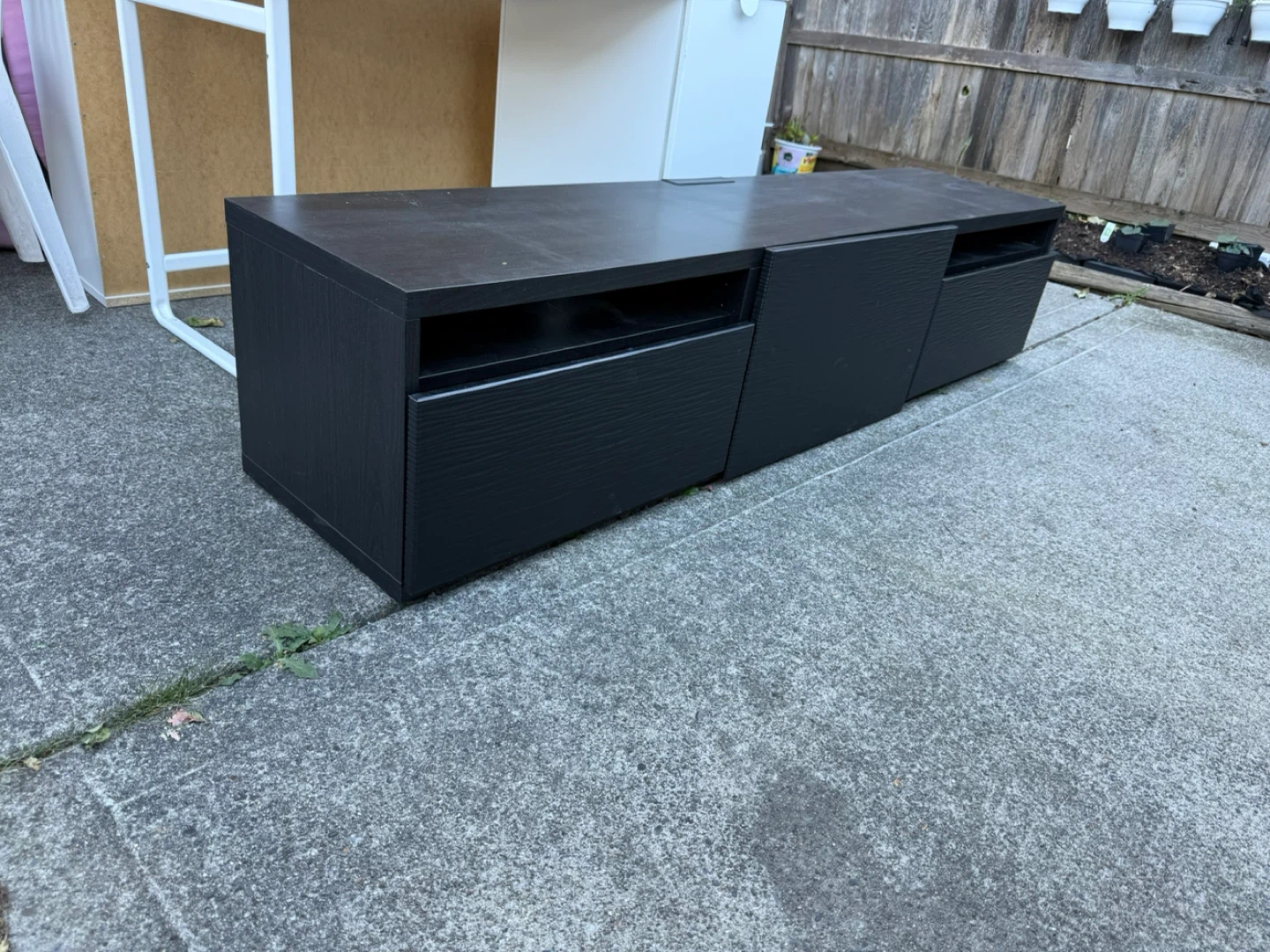 IKEA BESTÅ TV Unit with Drawers and Door - photo 4