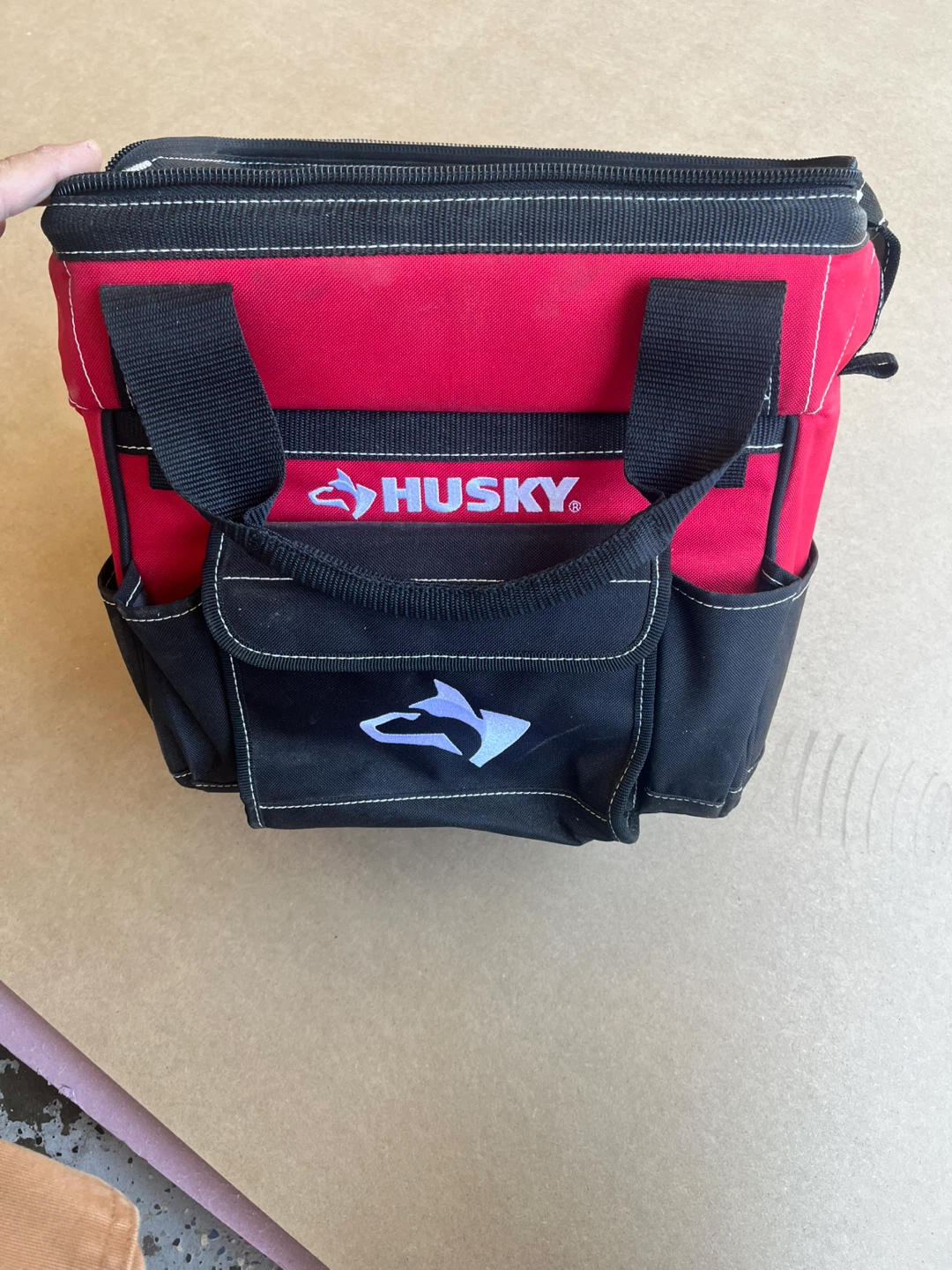 Husky Red and Black Tool Bag