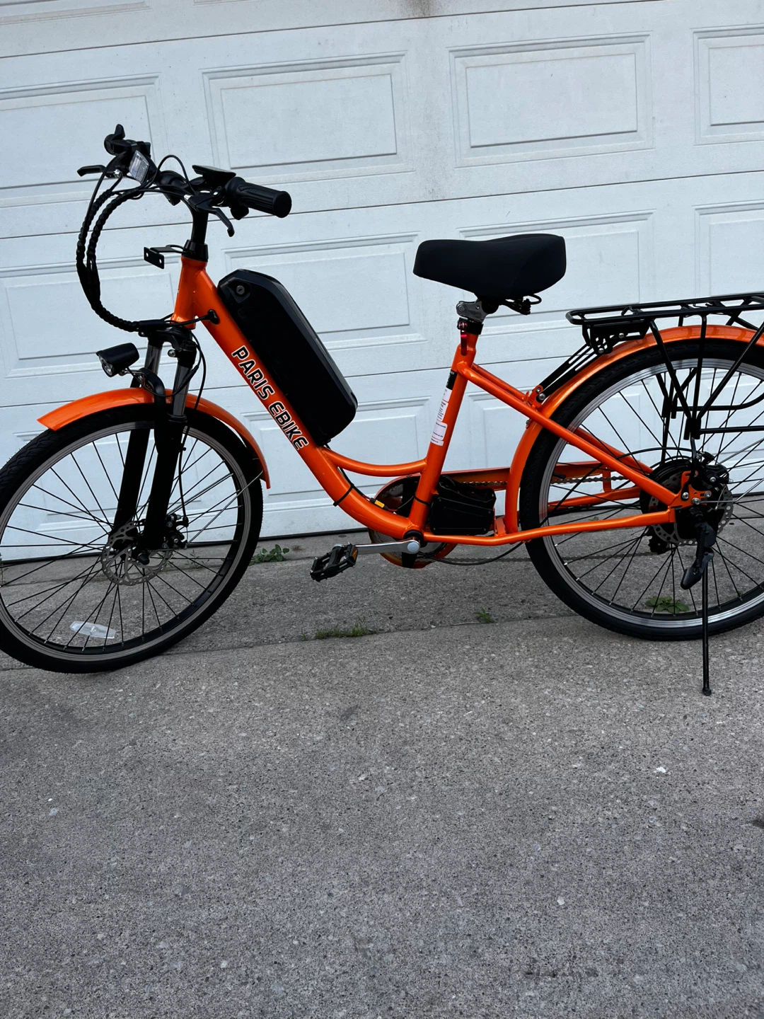 Orange PARIS BIKE Electric Bicycle