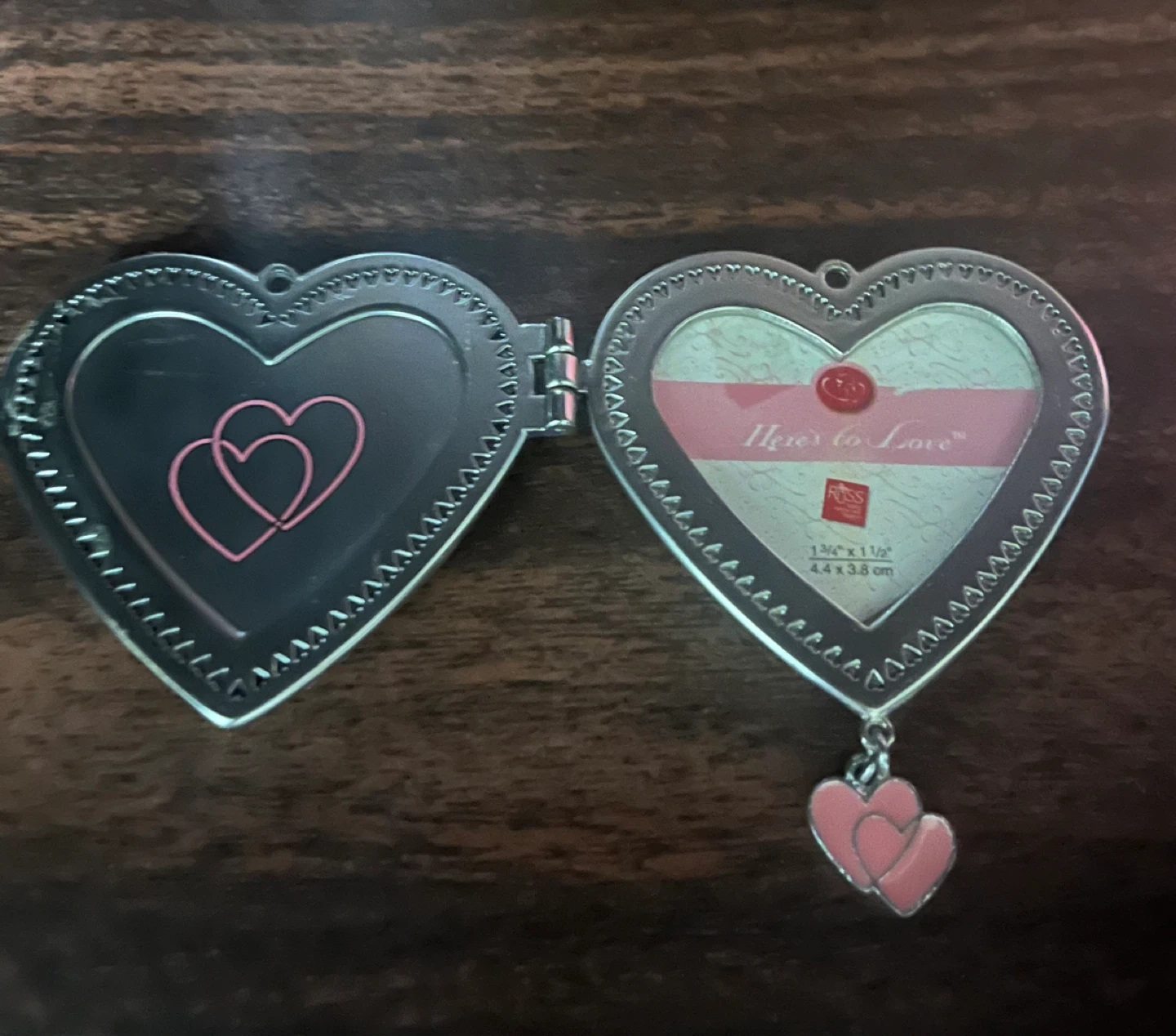 Heart Locket Photo Frame Ornament - photo 2