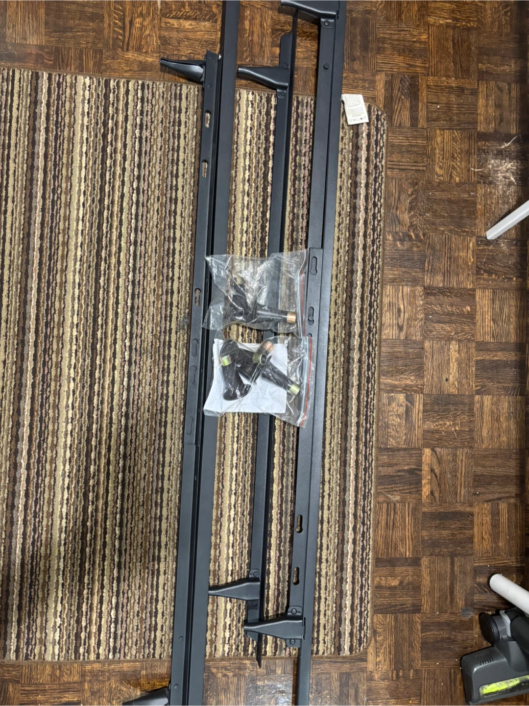 Adjustable Metal Bed Frame with Legs - photo 4