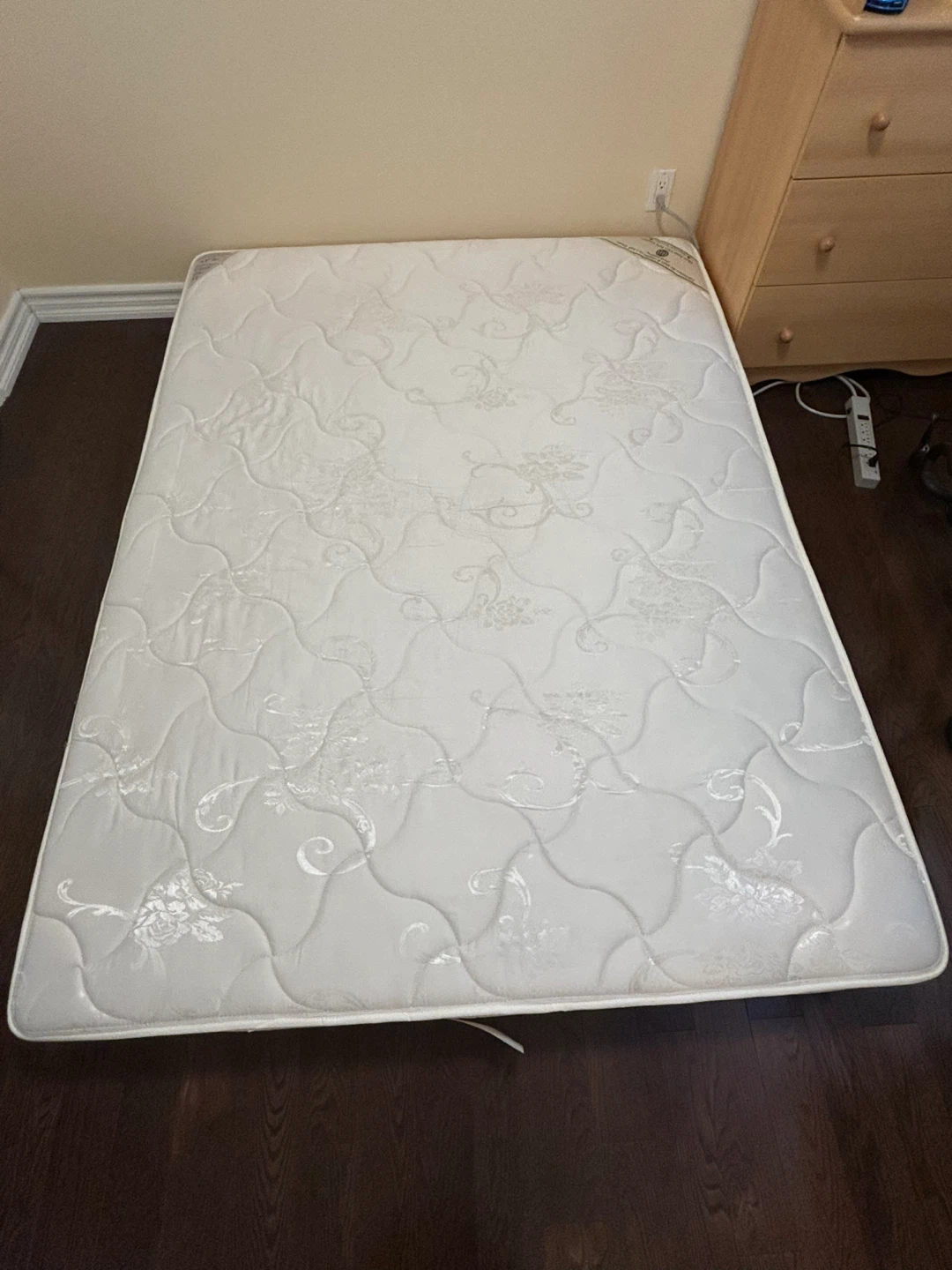 White Queen Mattress-firm