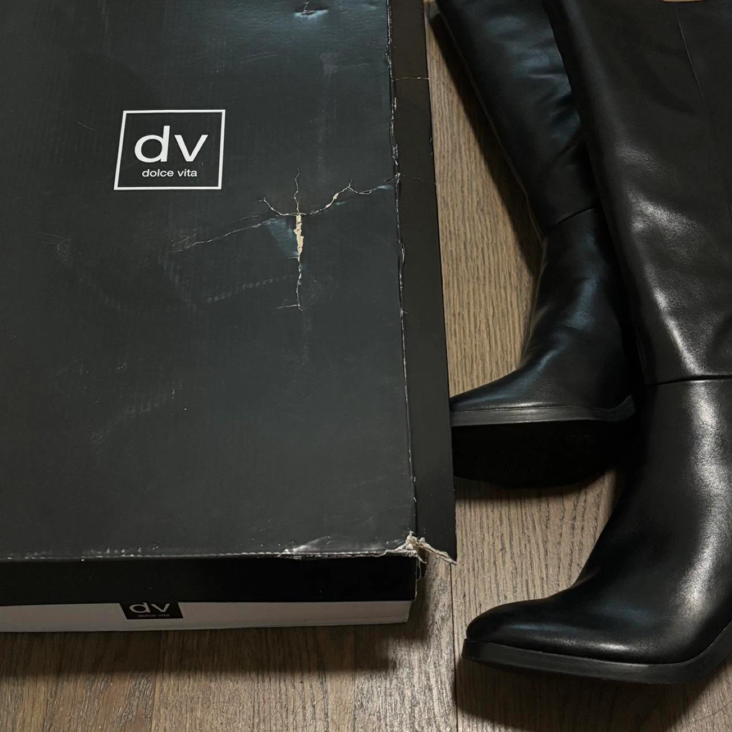 Dolce Vita Black Knee-High Boots - photo 5