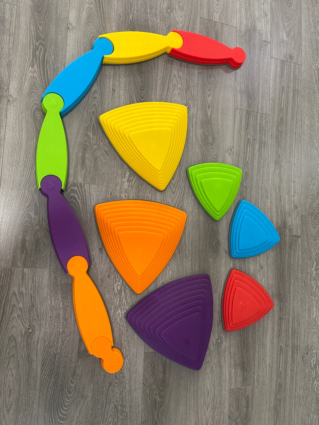 Gonge Stacking Balance Stones and Wobble Board