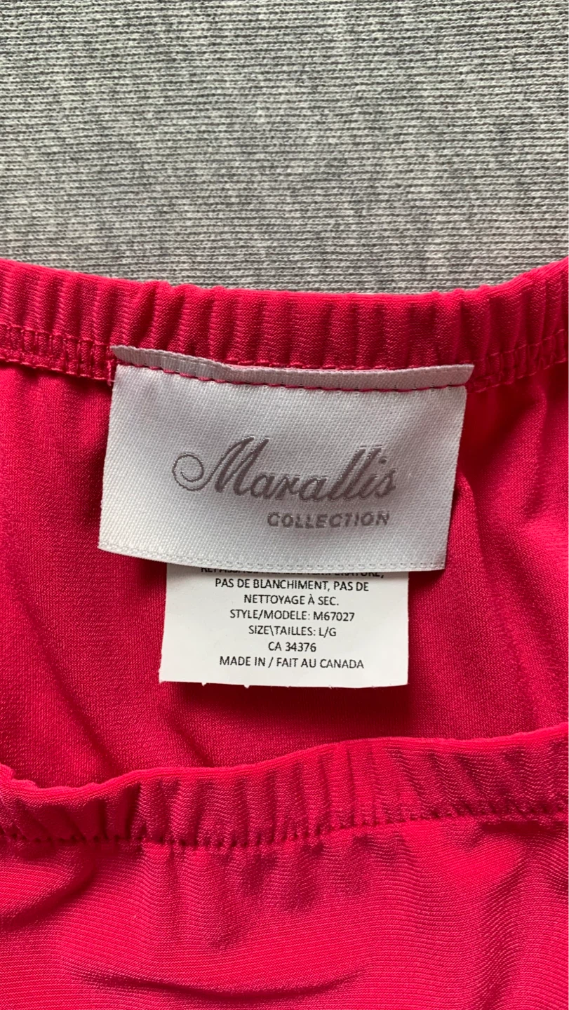 Size Large Fuchsia Pink Dress with Pockets - Brand New - photo 3