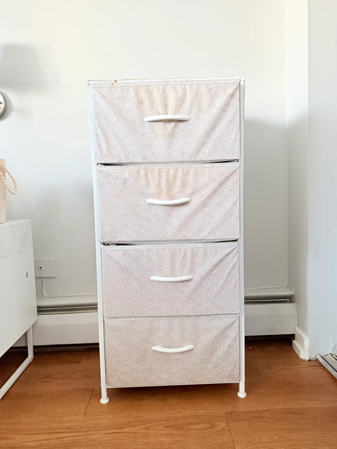 4-Drawer Fabric Storage Unit