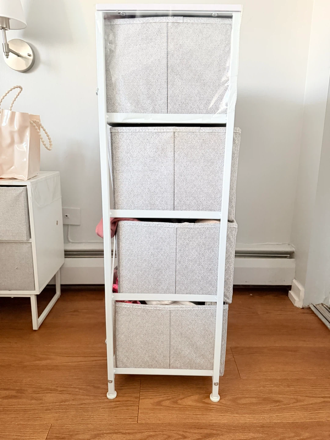4-Drawer Fabric Storage Unit - photo 2