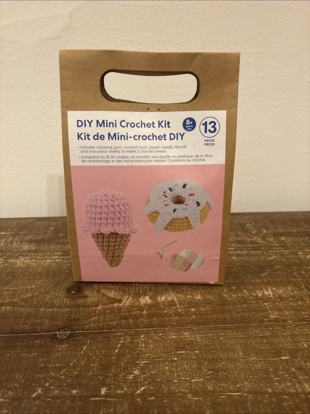 DIY Mini Crochet Kit for 2 Sweet Treats