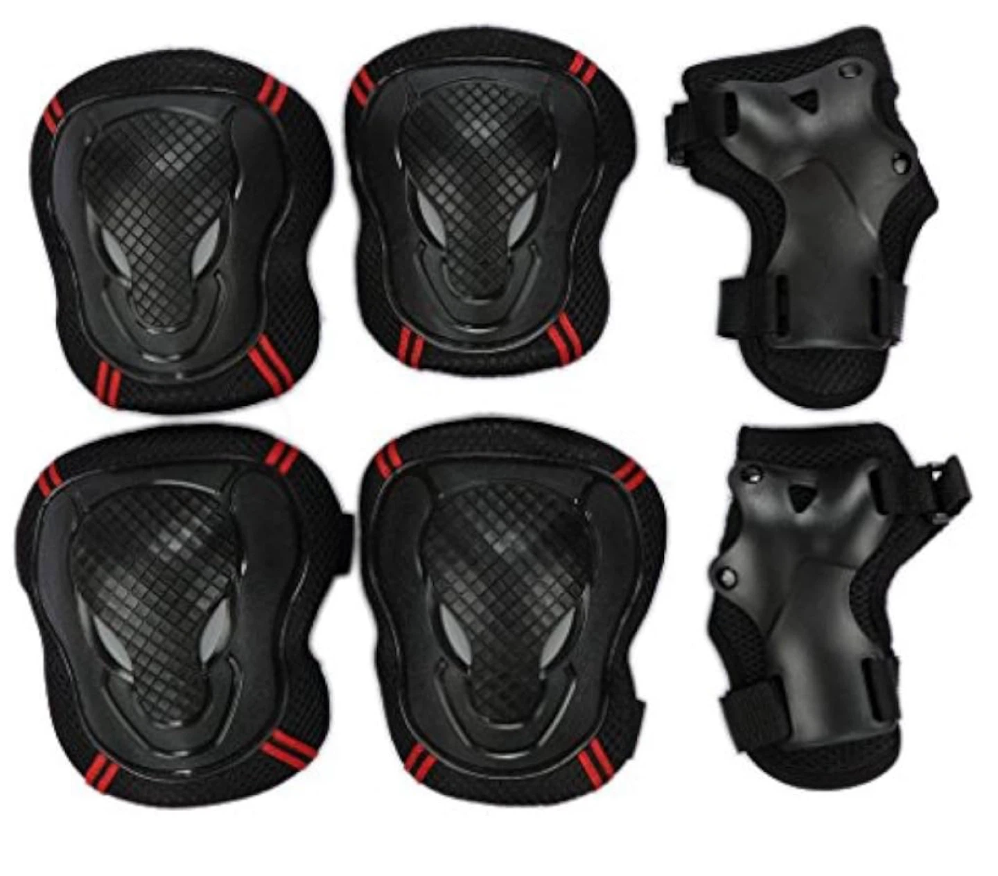 Black Helmet and Protective Gear Set for Skating - photo 4