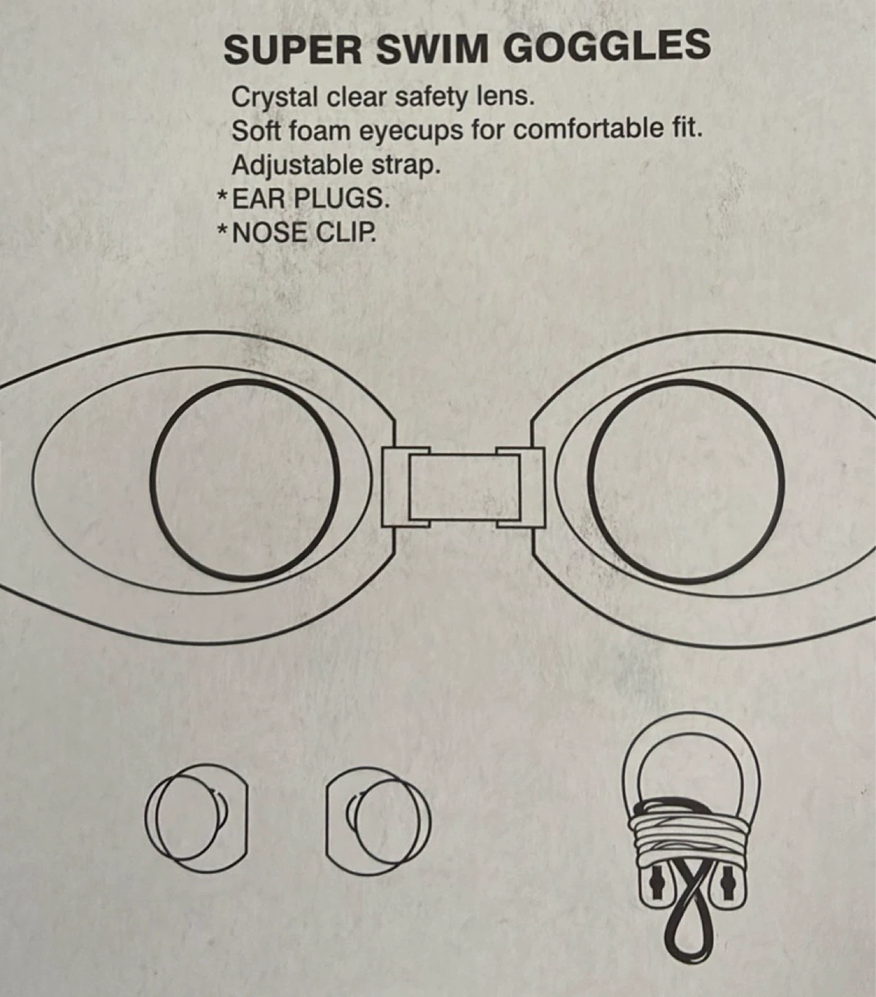 New Aquatic Super Swim Goggles - photo 3