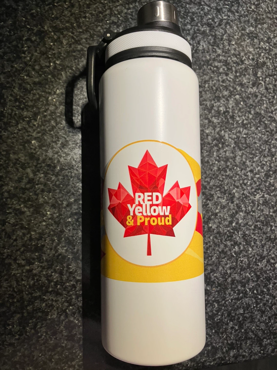 DHL "Red Yellow & Proud" Water Bottle
