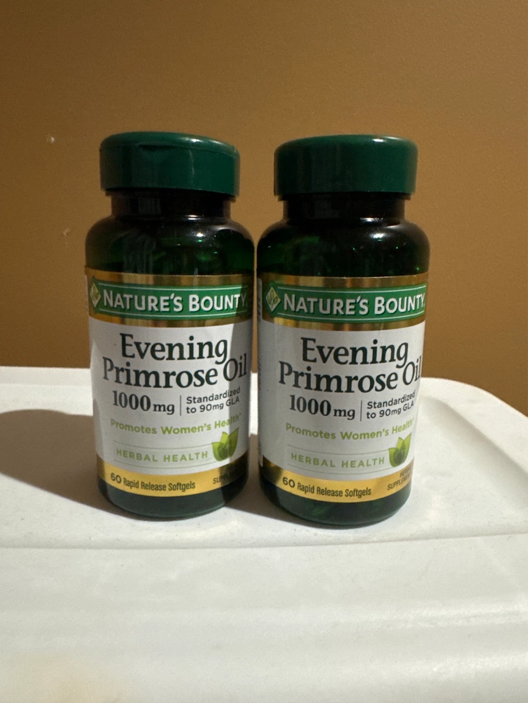 Nature's Bounty Evening Primrose Oil 1000mg (2 Pack)