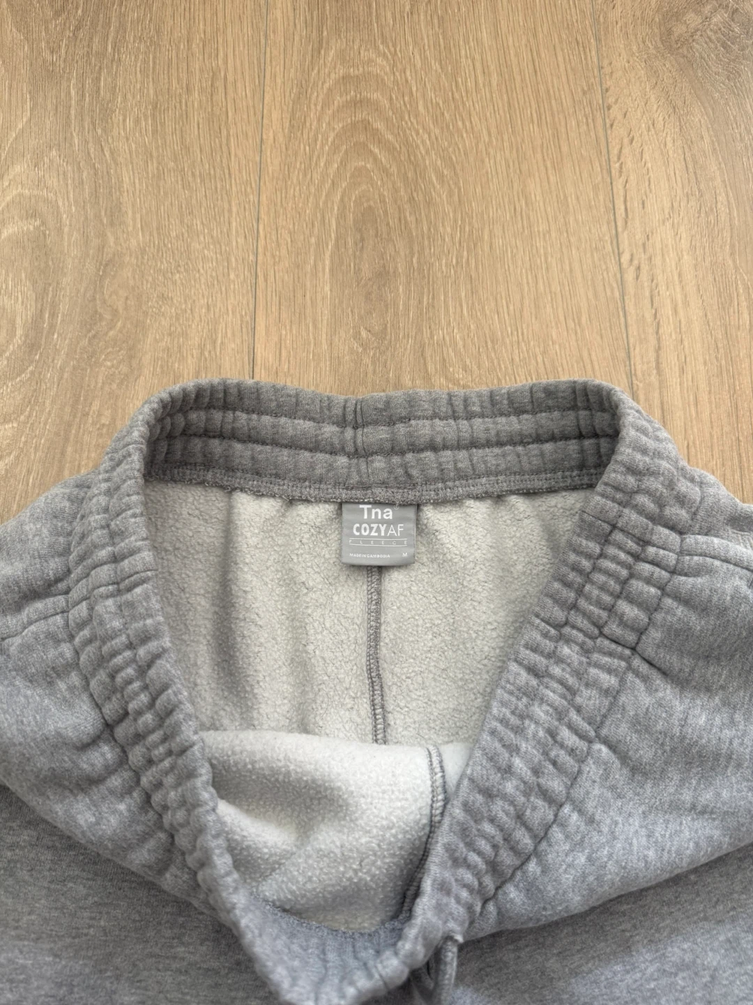 Tna CozyAF Grey Sweat Shorts - photo 2