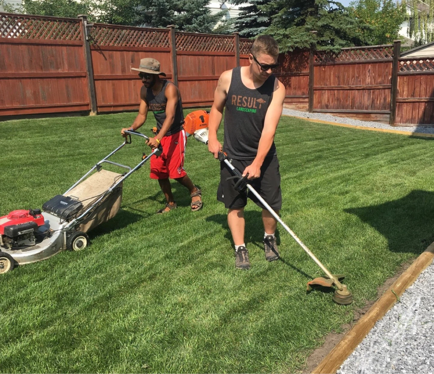 LAWN-MOWING SERVICES