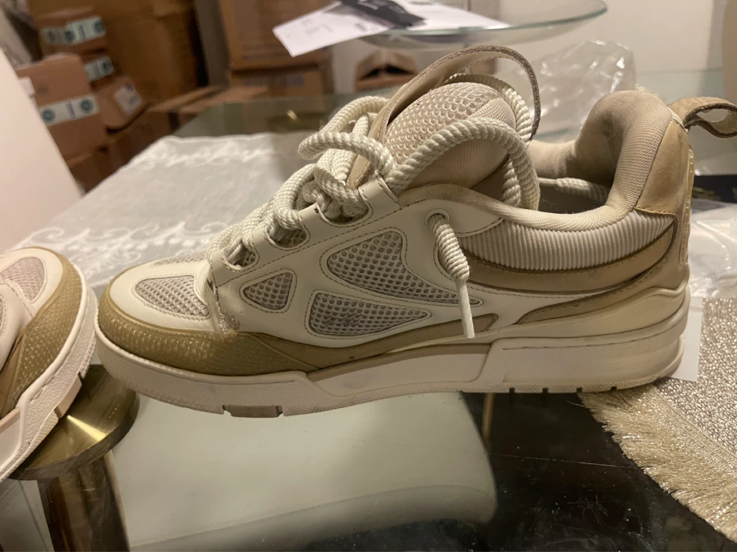 Louis Vuitton LV Trainer Sneakers Size 9