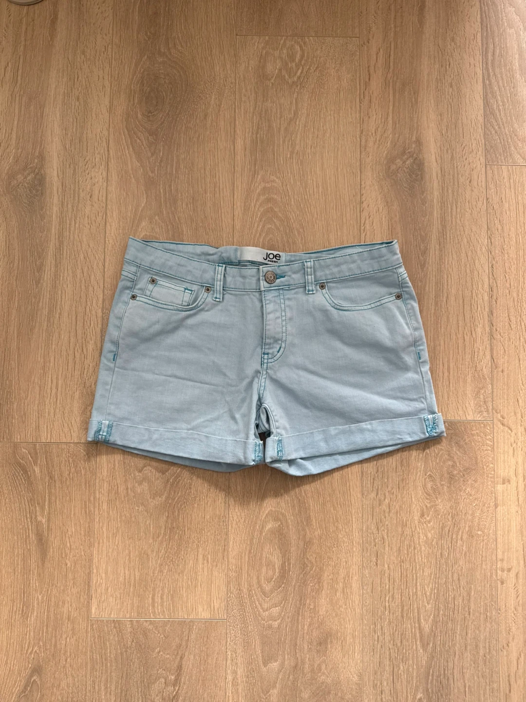 Joe Fresh Light Blue Denim Shorts Size 4