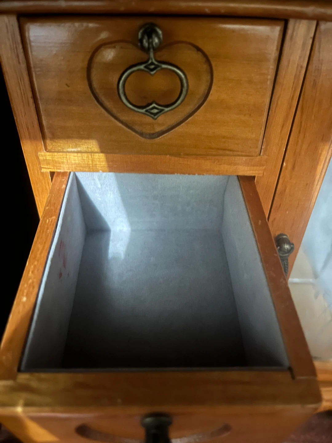 Wooden Jewellery Box with Heart Drawers - photo 4