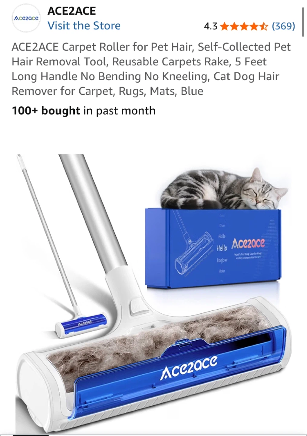 Carpet Roller (Fur/Hair Remover) - photo 4