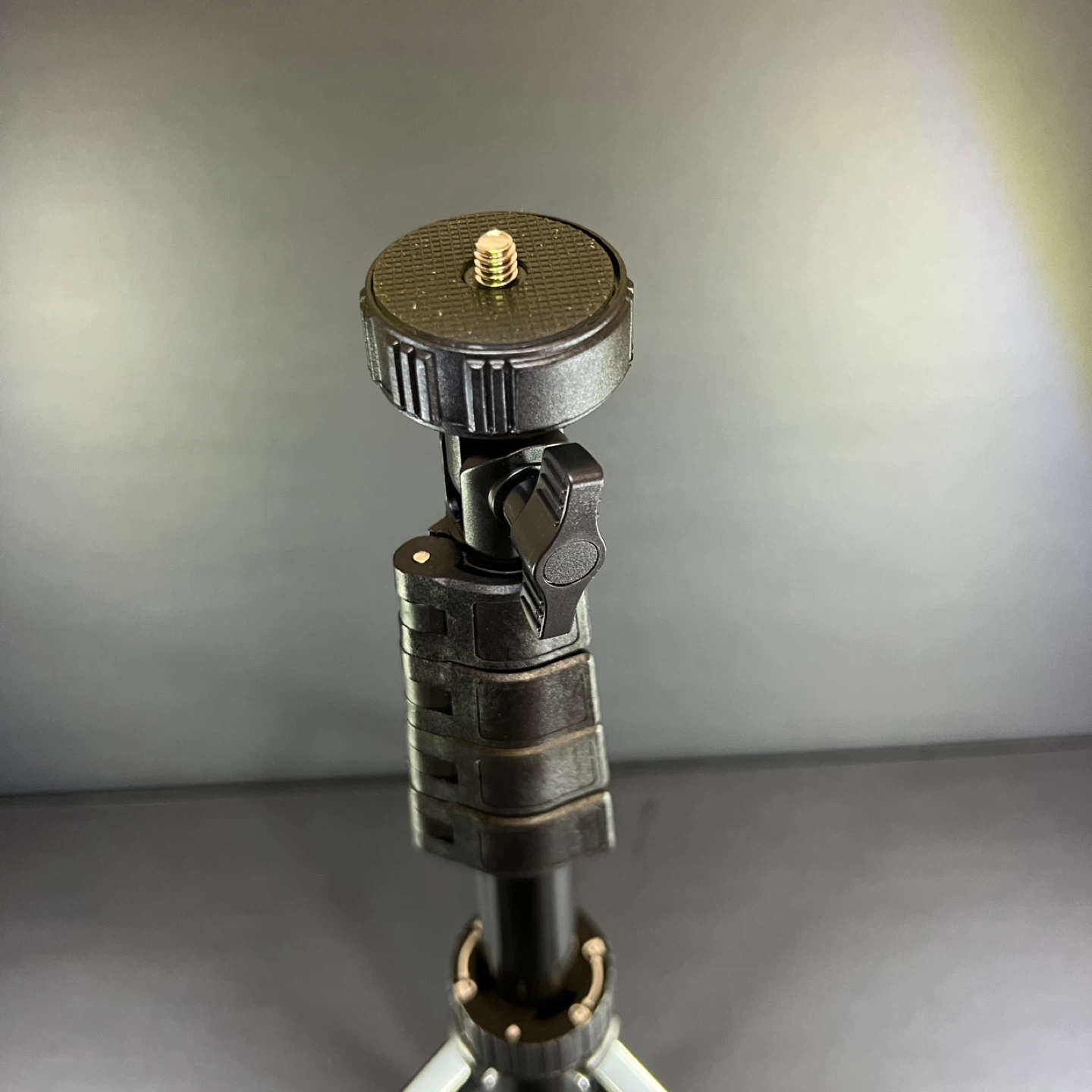 Black Portable Camera Tripod 62” - photo 4