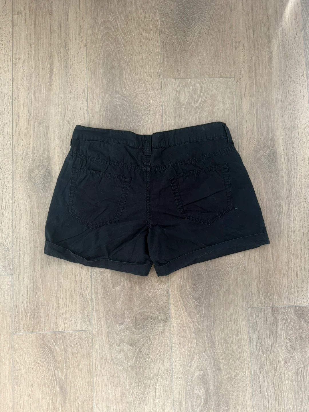 Joe Fresh Black Cotton Shorts Size 6 - photo 2