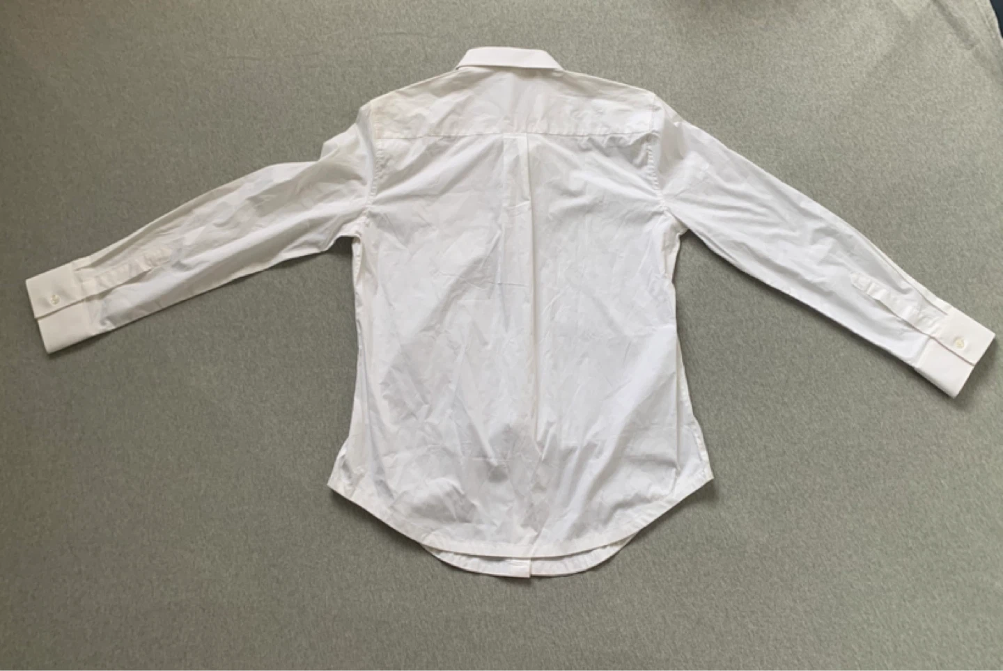 BAILEY Ladies White Button-Up Shirt - Size Large - photo 2