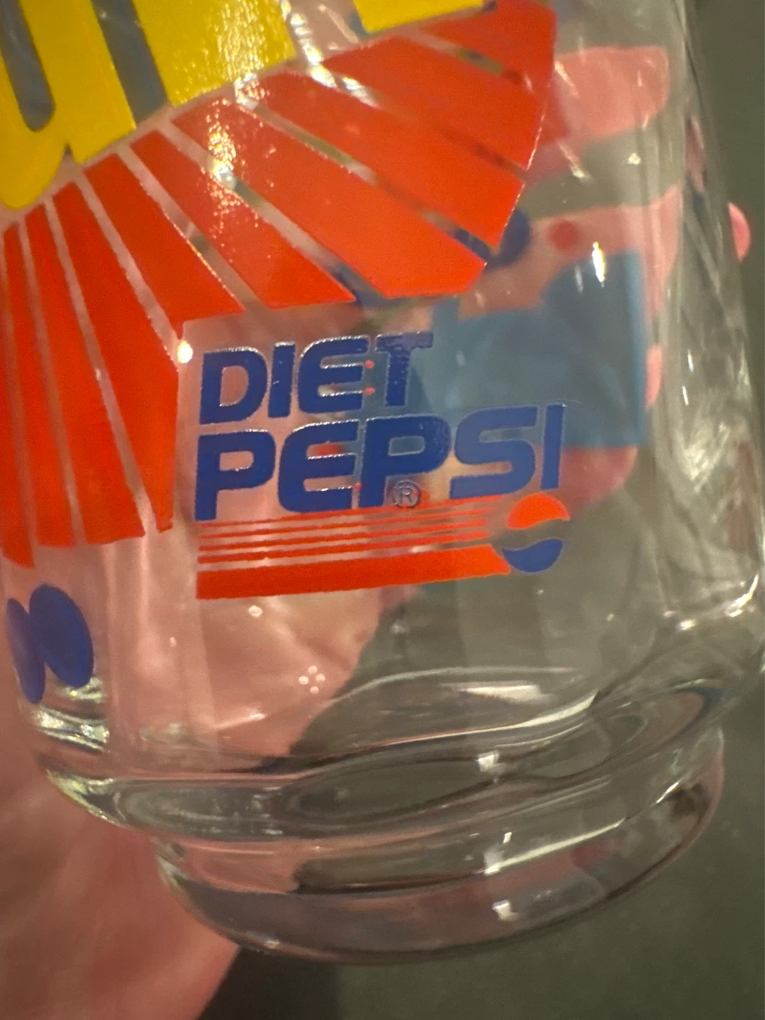 6 X Vintage Diet Pepsi Glasses in EXCELLENT CONDITION - photo 4